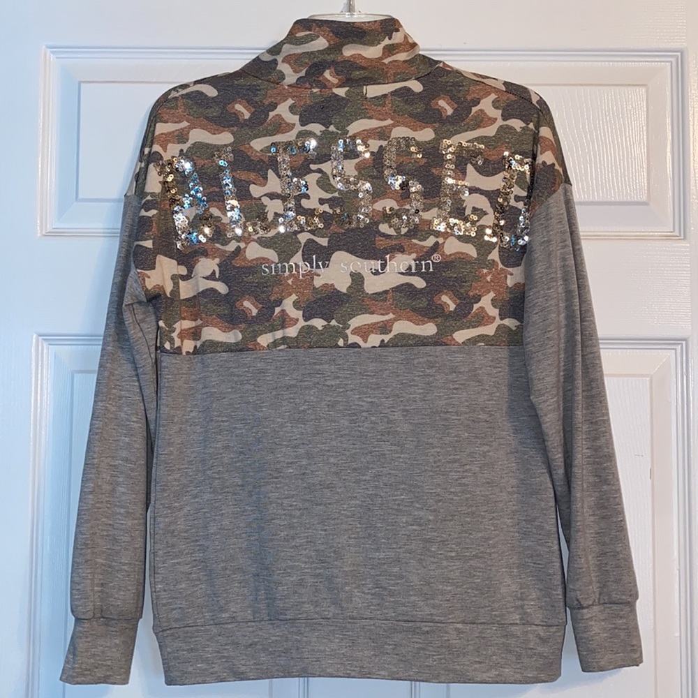 Simply Southern Long Sleeve Shirt with Pockets - Picture 6 of 8